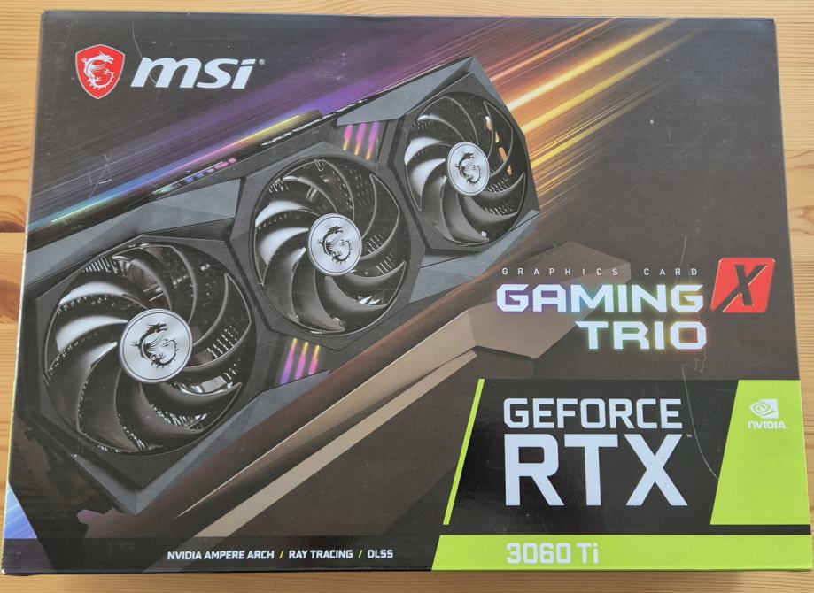 MSI RTX 3060 Ti Gaming X Trio Non LHR