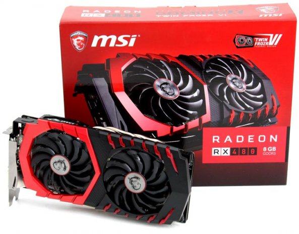 MSI RX480 8GB GamingX