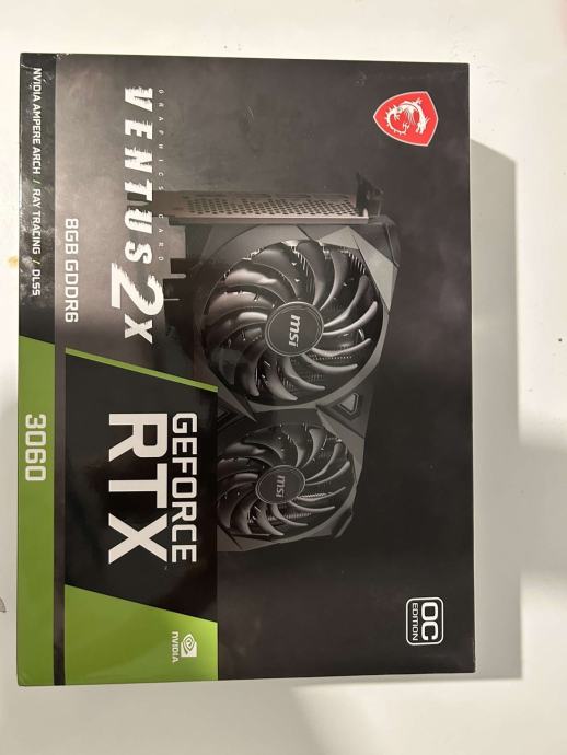 Grafička Kartica Msi Ventus 2x Geforce Rtx 3060 8408