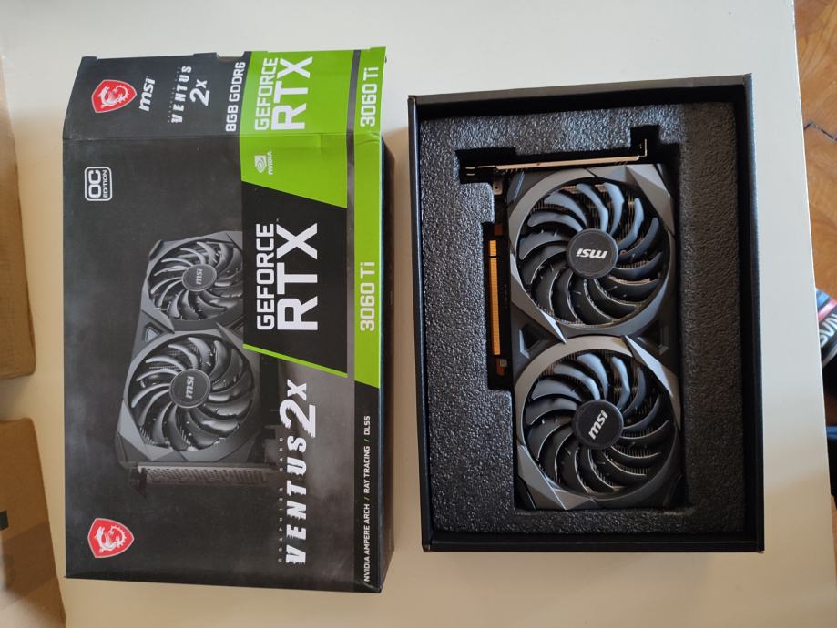 MSI VENTUS 2X  -  RTX 3060 Ti 8 GB