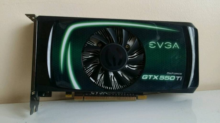 Nvidia EVGA GTX 550 Ti  1GB DDR5