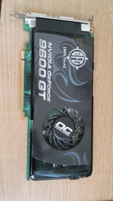 Nvidia geforce 9600 gt сколько памяти