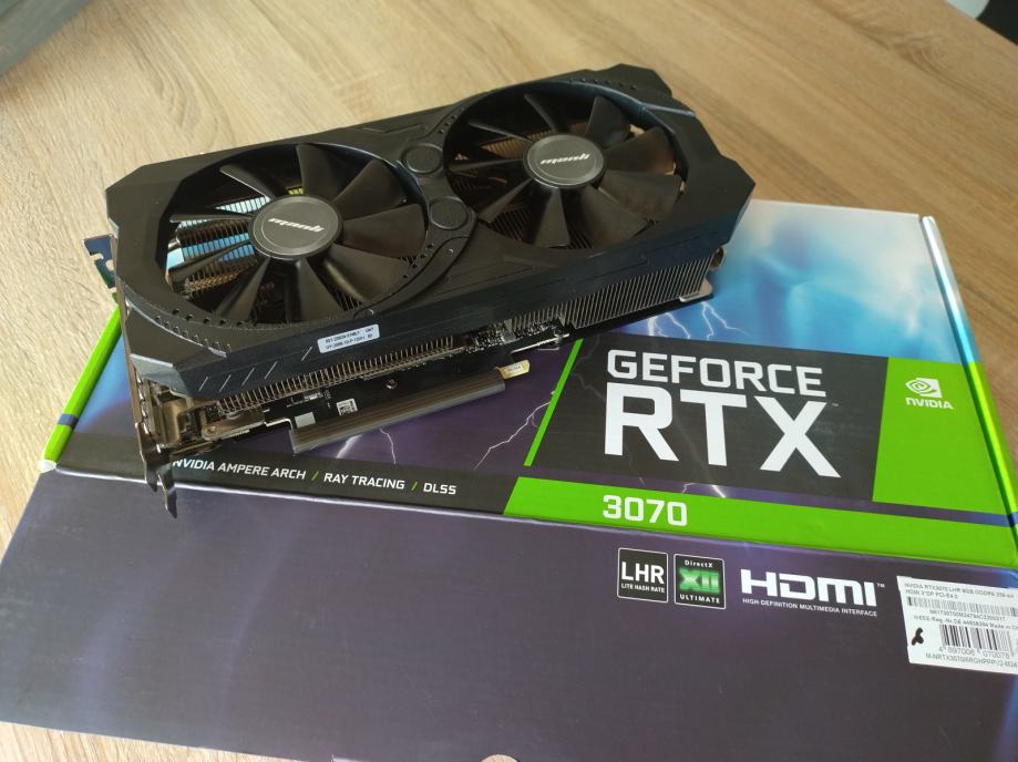 NVIDIA GeForce RTX 3070 Manli LHR