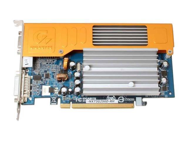 Nvidia Gigabyte  GeForce 7300 GS - 256MB