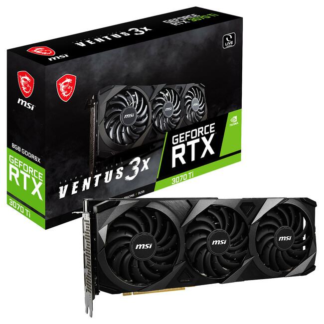 GeForce RTX 3070 Ti MSI Ventus 3x OC