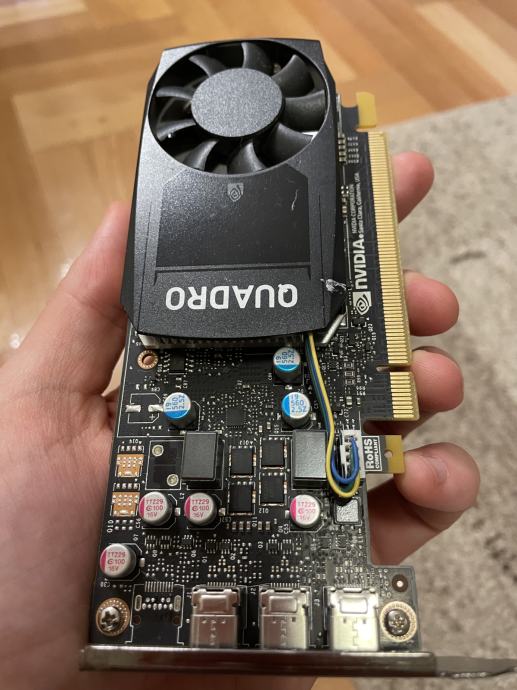 nVidia Quadro P400 2GB 3x mini DP