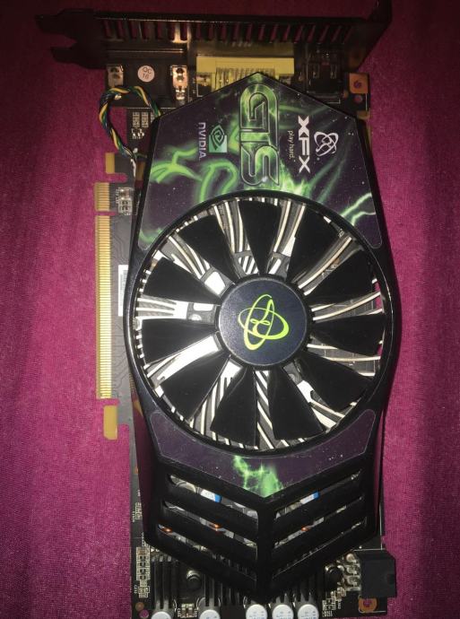 Nvidia XFX GTS 250 1gb