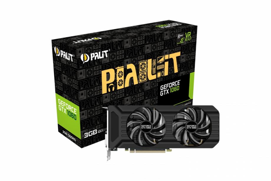 1060 3gb palit dual разбор