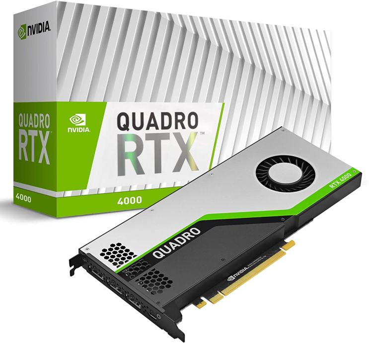 PNY Quadro RTX 4000 Graphics Card, 8GB, GDDR6