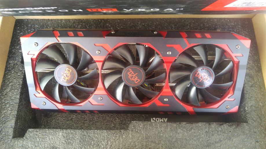 PowerColor Radeon RX Vega 64 Red Devil, 8192 MB HBM2