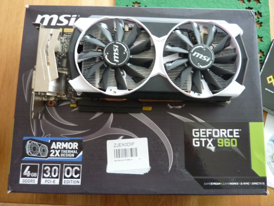 Разгон gtx 960 4gb msi afterburner