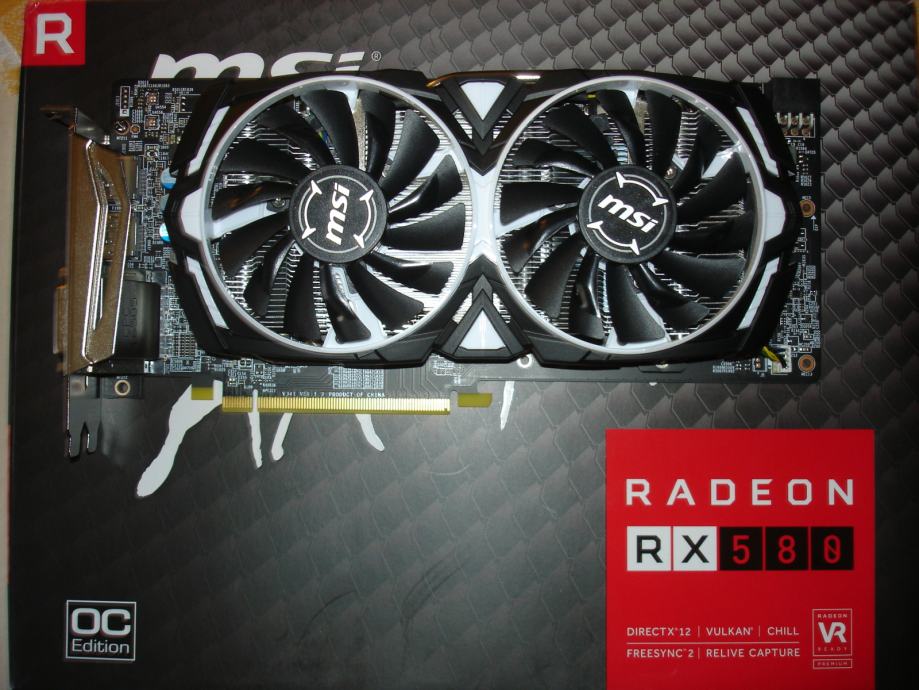 Radeon RX 580 ARMOR 8GB OC