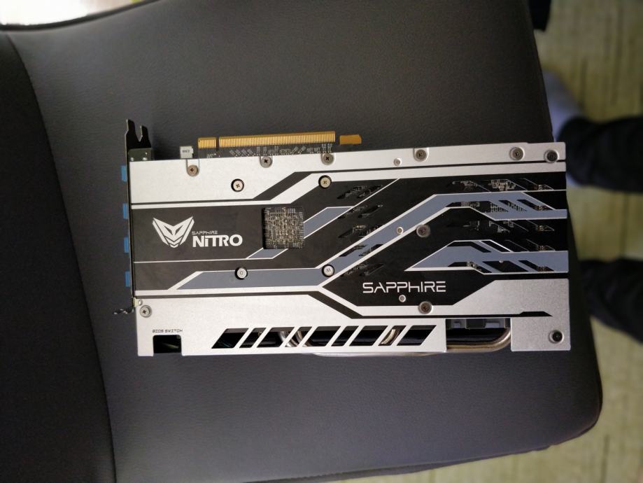 Переделка rx580 nitro 4gb в 8gb перепайкой памяти и заменой прошивки