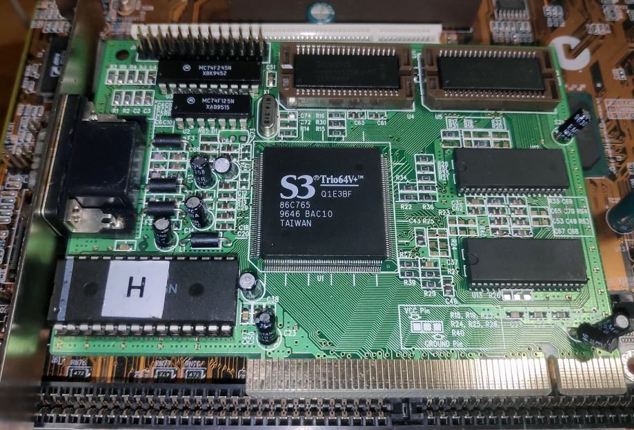 Retro grafička kartica S3 Trio64V+ 2MB PCI VGA