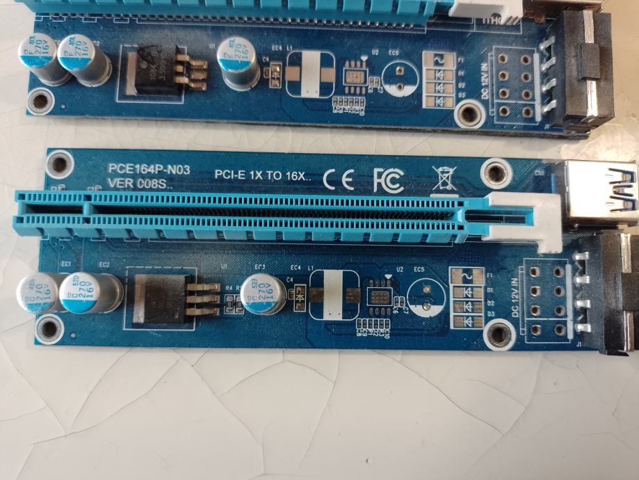 RISER  PCE164-N03 I  ADAPTERE PCE2PCE-NO4  I  PCVE2PCE NL4