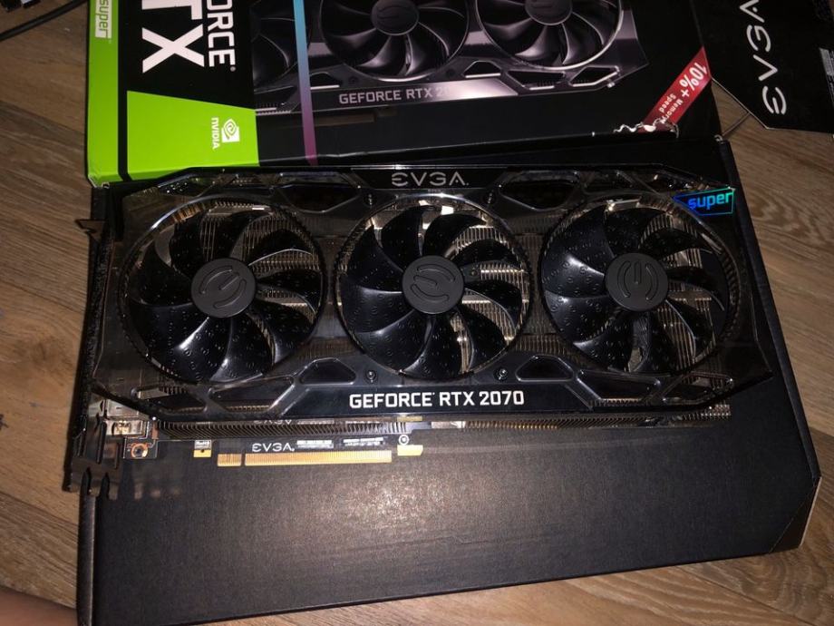 RTX EVGA ULTRA 2070 SUPER 8GB FTW3