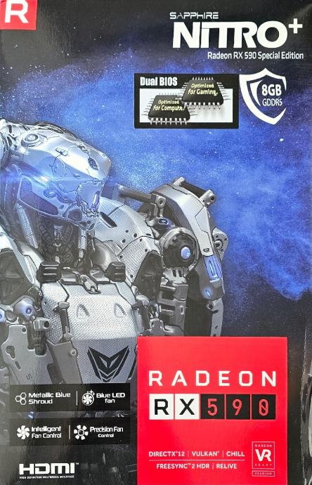 AMD RX 590 8GB Sapphire Nitro+ Special Edition