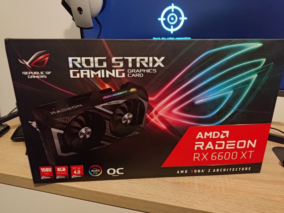 RX 6600XT ASUS ROG STRIX grafička kartica 8GB - Garancija