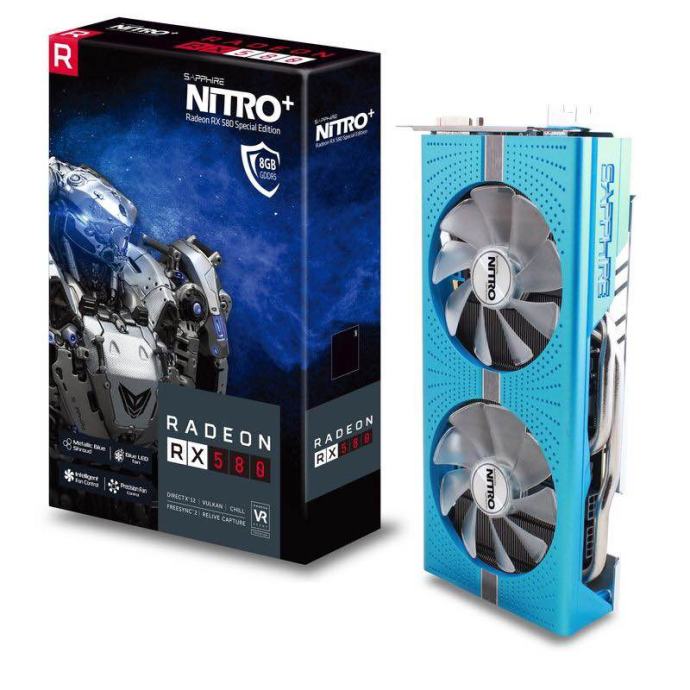 RX 580 8 GB SAPPHIRE Nitro + Limited Edition Grafička kartica