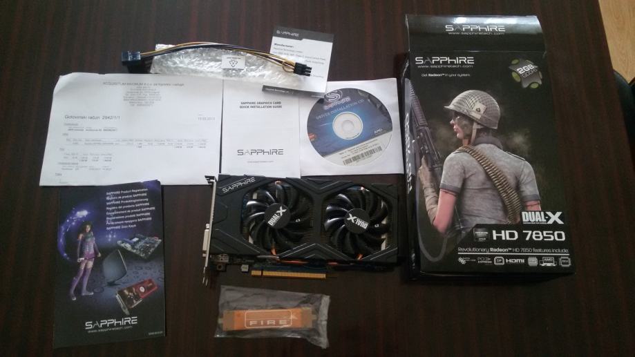 sapphire ati radeon hd 7850 2gb