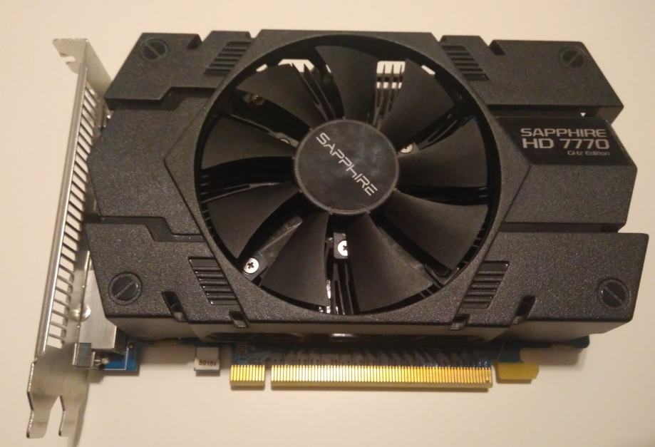 Sapphire Ati Radeon HD7770 1GB DDR5, OC, GHZ Edition, 128-bit DX11