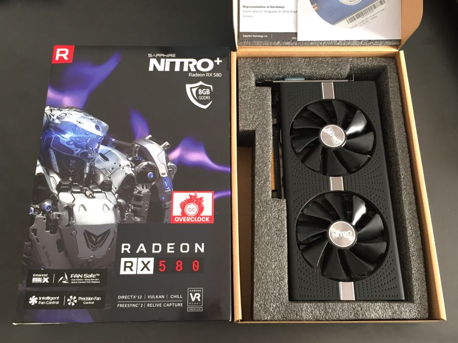 Sapphire radeon rx 580 nitro 8gb hynix оптимальные настройки bios