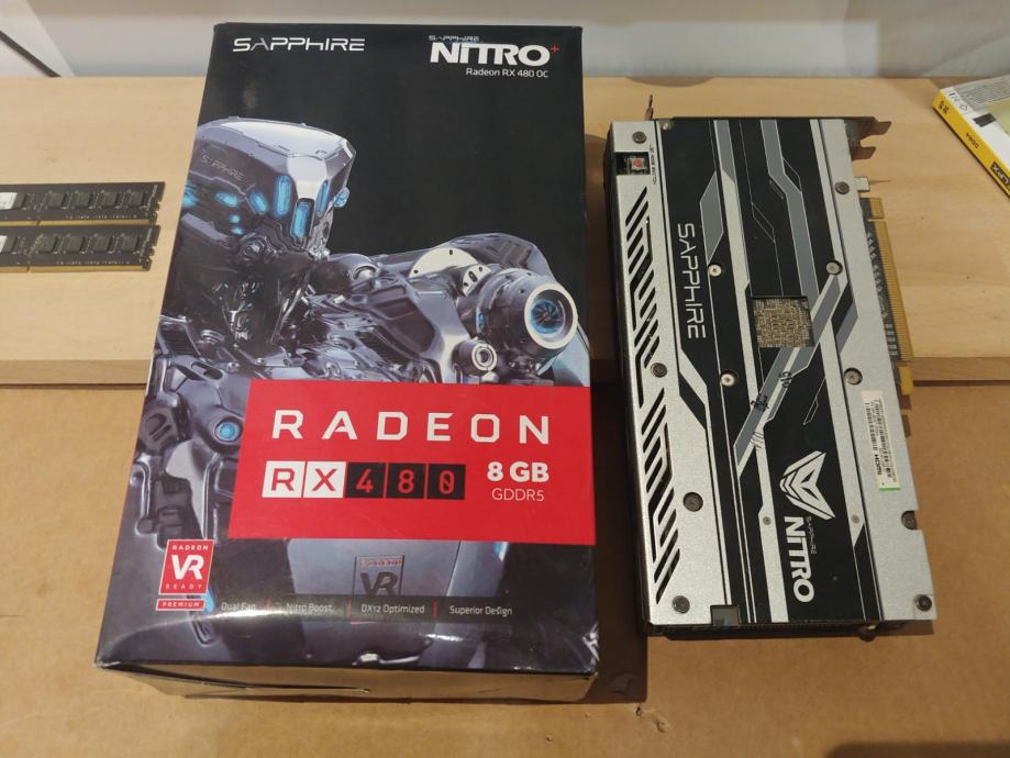 Sapphire NITRO+ RX 480 OC 8GB