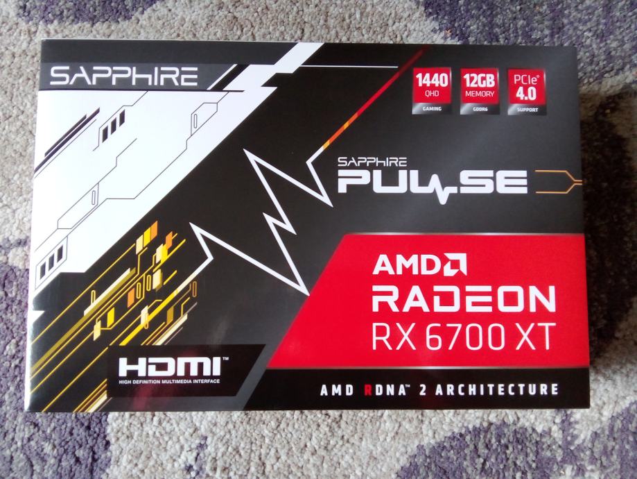 Sapphire Pulse RX 6700XT Gaming