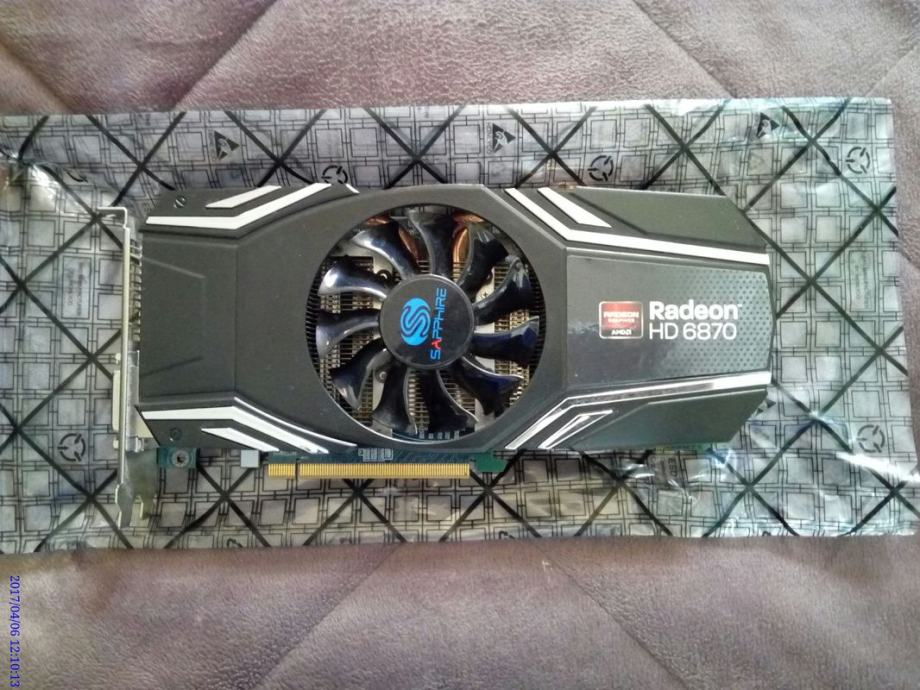 SAPPHIRE RADEON HD 6870 1GB GDDR5