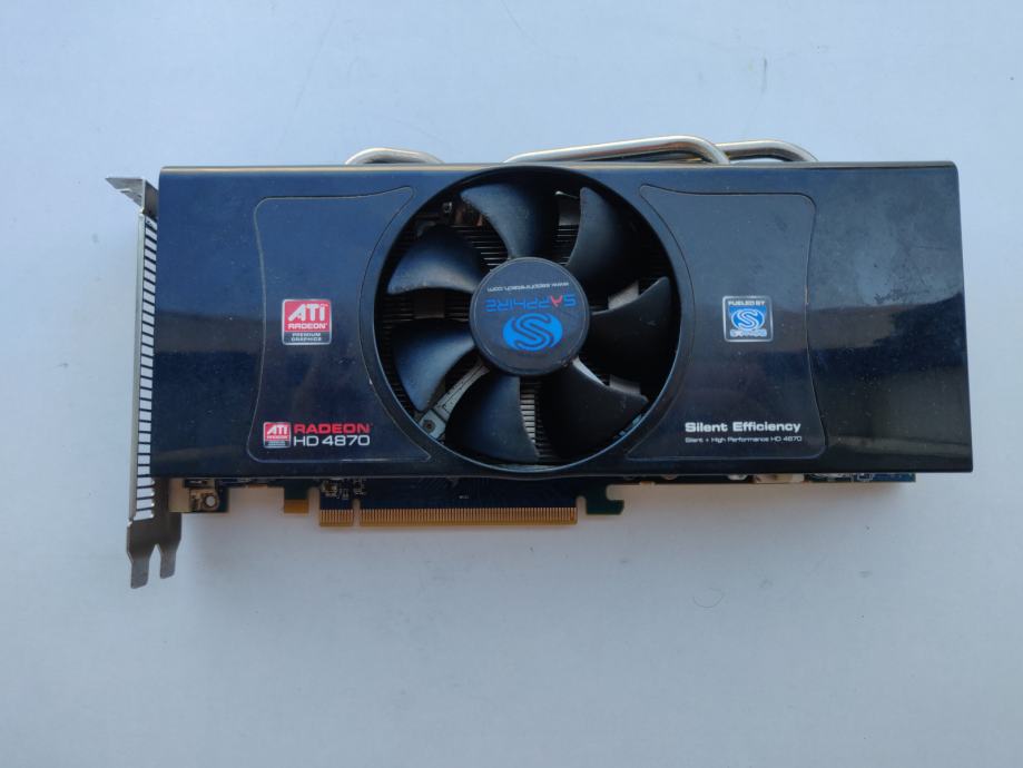 Sapphire Radeon HD4870 512MB DDR5 Dual DVI