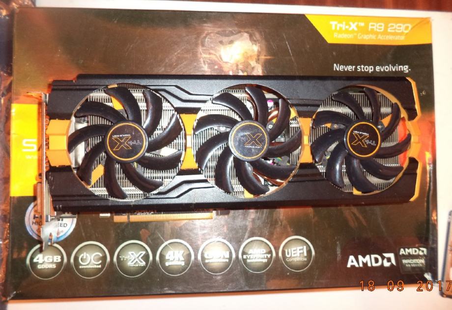 Sapphire Radeon R9 290 Tri-X OC 4GB GDDR5 512-bit grafička