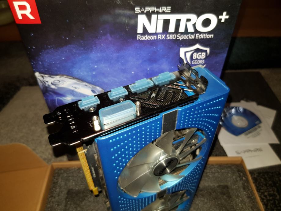 Переделка rx580 nitro 4gb в 8gb перепайкой памяти и заменой прошивки