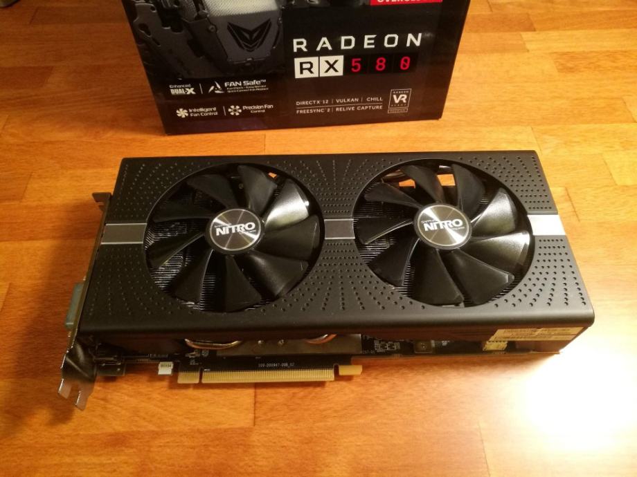 Переделка rx580 nitro 4gb в 8gb перепайкой памяти и заменой прошивки