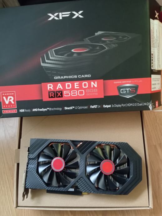 XFX AMD Radeon™ RX 580 GTS XXX Edition 8GB