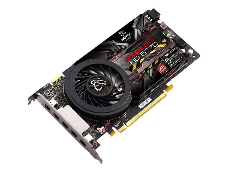 XFX ATI HD 5770 Single Slot 1GBDDR5 5xMini-DP