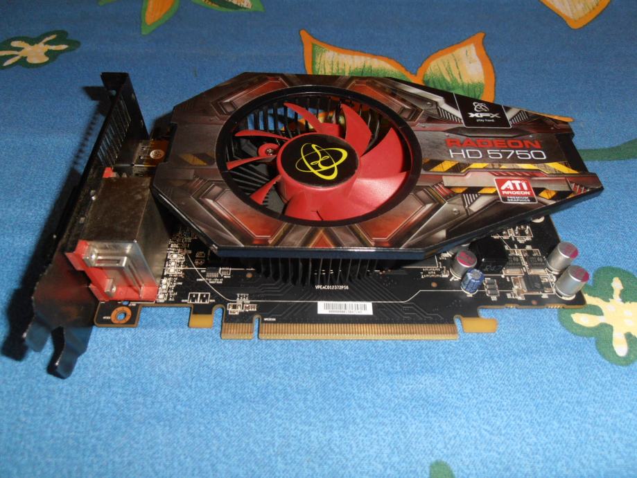 Xfxati Radeon Hd 5750 1gb Gddr5 Pci Express Graphics Card