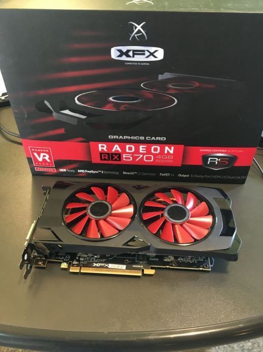 XFX RX570 Black edition 4GB