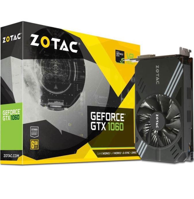 Zotac GeForce GTX 1060 Mini 6 GB GDDR5