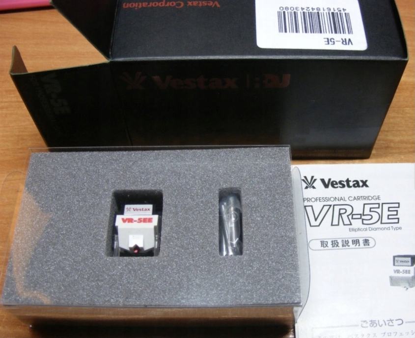 美品 純正ヘッドシェルカートリッジ ベスタクス VR 5EE 日本製Vestax-