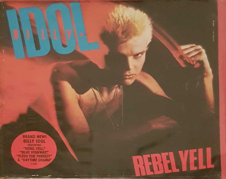 Billy Idol ‎ Rebel Yell Lp 5633