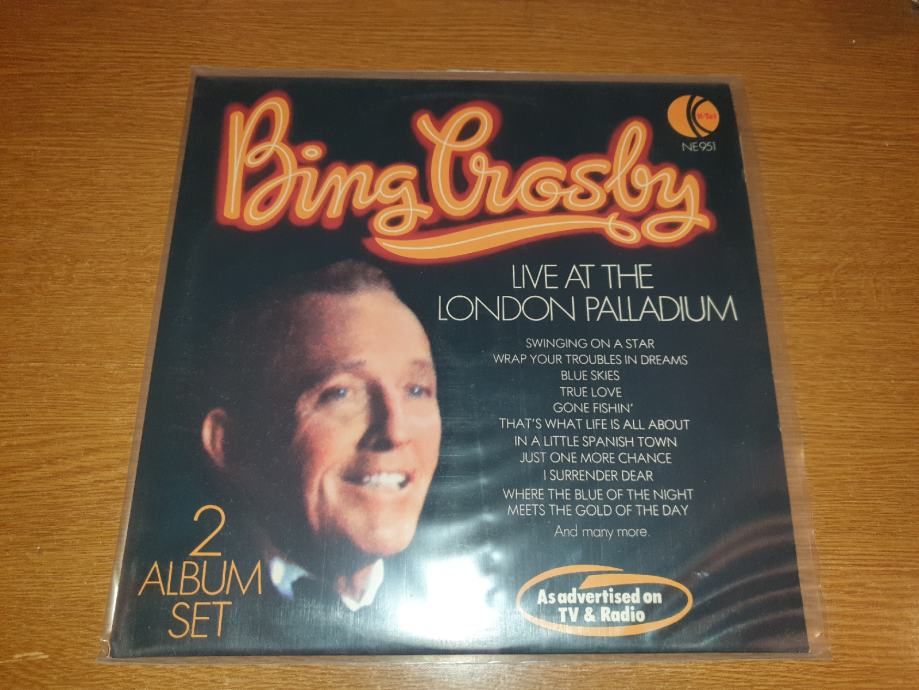 BING CROSBY - LIVE AT THE LONDON PALLADIUM