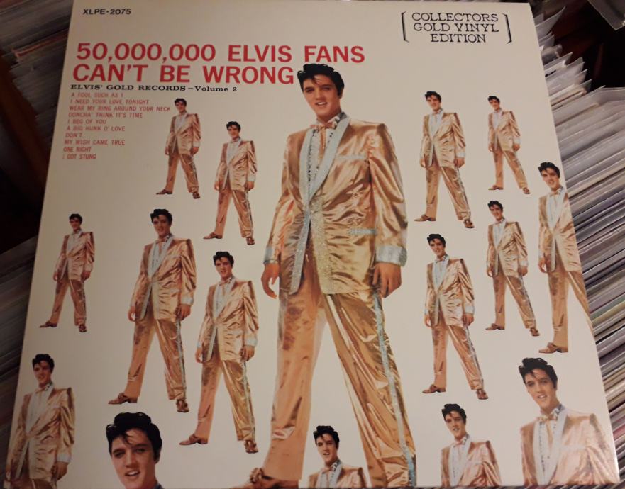 Elvis Presley - 50,000,000 Elvis Fans Can't Be Wrong - Elvis' Gold- LP