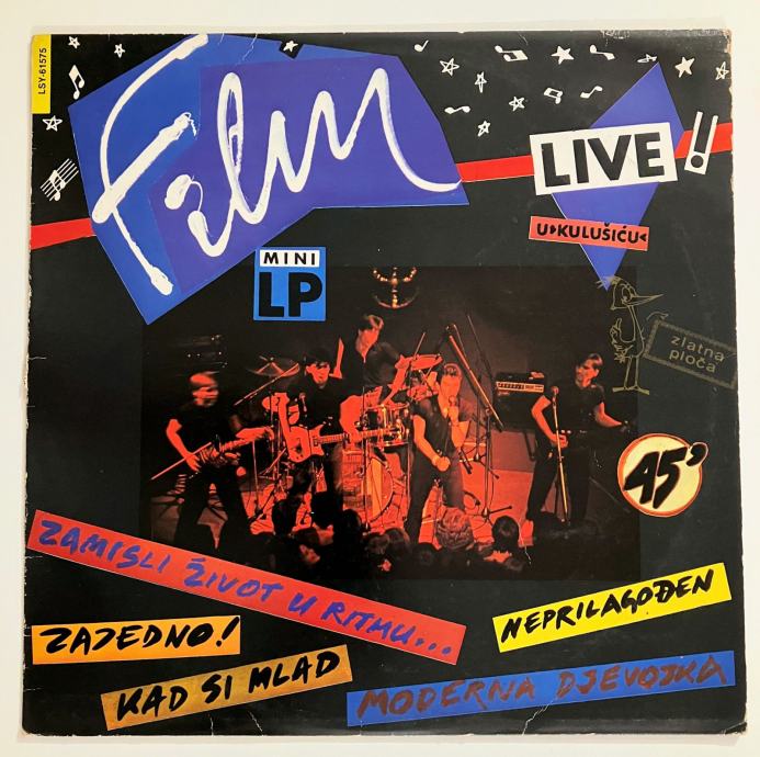 Film MINI LP Film U Kulušiću (Live!) Repress Zlatna ploča