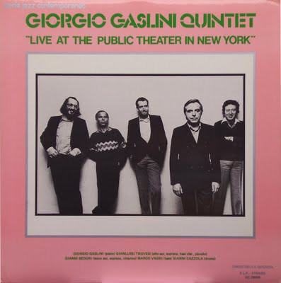 Giorgio Gaslini Quintet ‎– Live At The Public Theater In New York 2 L