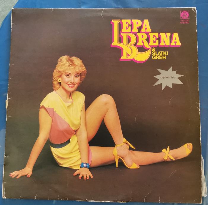 GRAMOFONSKA PLOČA "LEPA BRENA@SLATKI GREH"