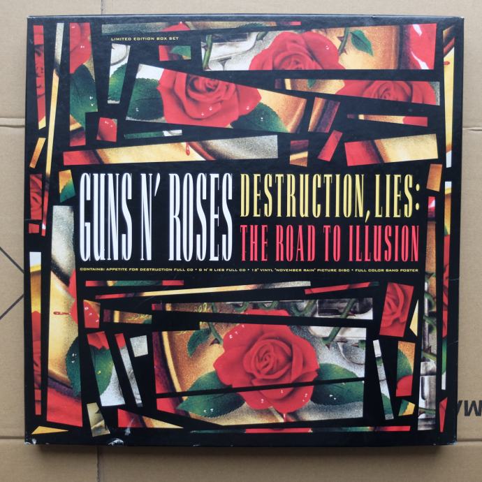 Guns N' Roses – Destruction, Lies: The Road To Illusion, Box Set