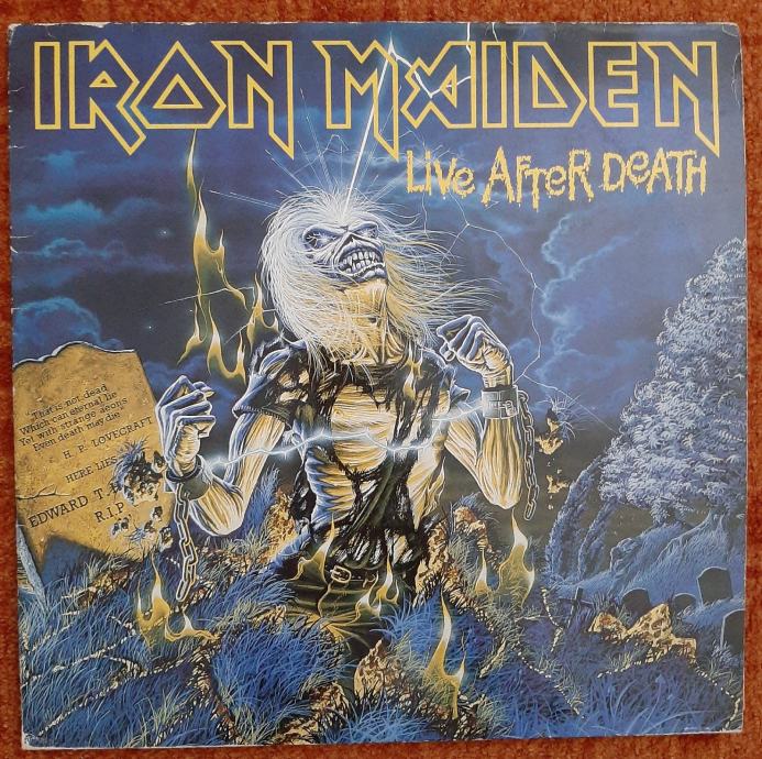 IRON MAIDEN - Live After Death 2LP, njemačko izdanje