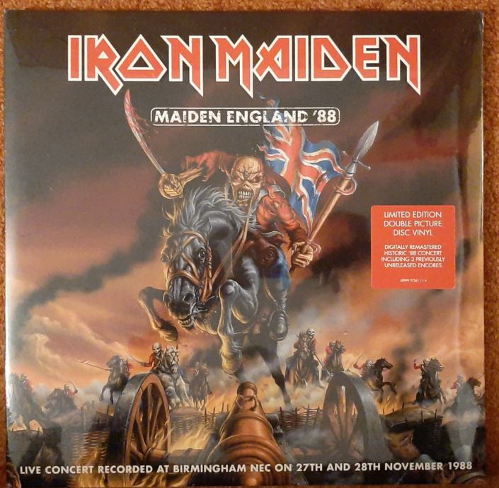 IRON MAIDEN - Maiden Englend '88. Picture disc