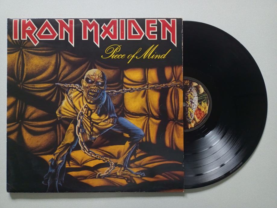 Iron Maiden ‎– Piece Of Mind, gramofonska ploča, Jugoton 1983.