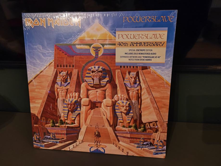 IRON MAIDEN - POWERSLAVE LP